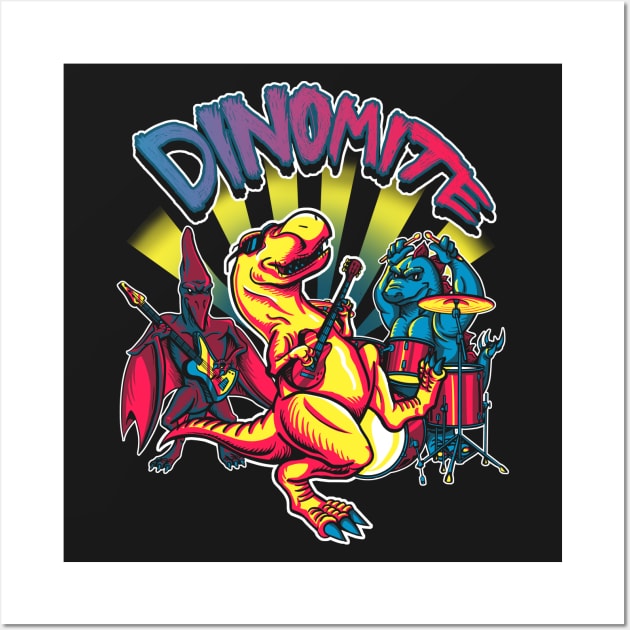 Dinomite Wall Art by StephenHartman